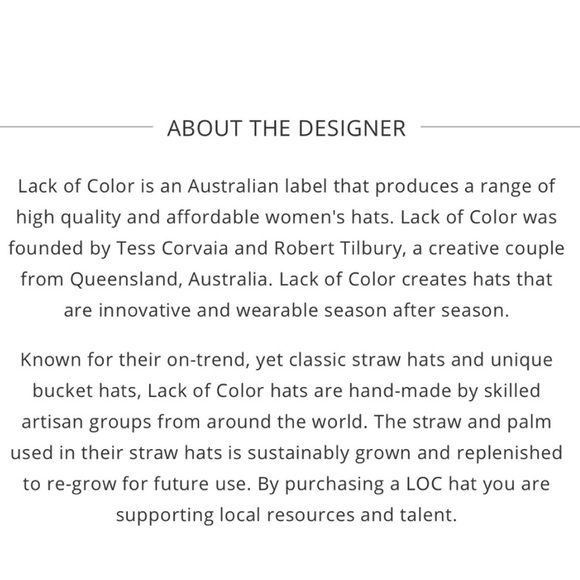 NEW Lack of Color The Beverly Fedora Hat in Ivory - Picture 10 of 11